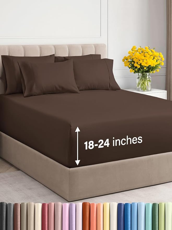 Extra Deep King Sheet Set by CGKUnlimited
