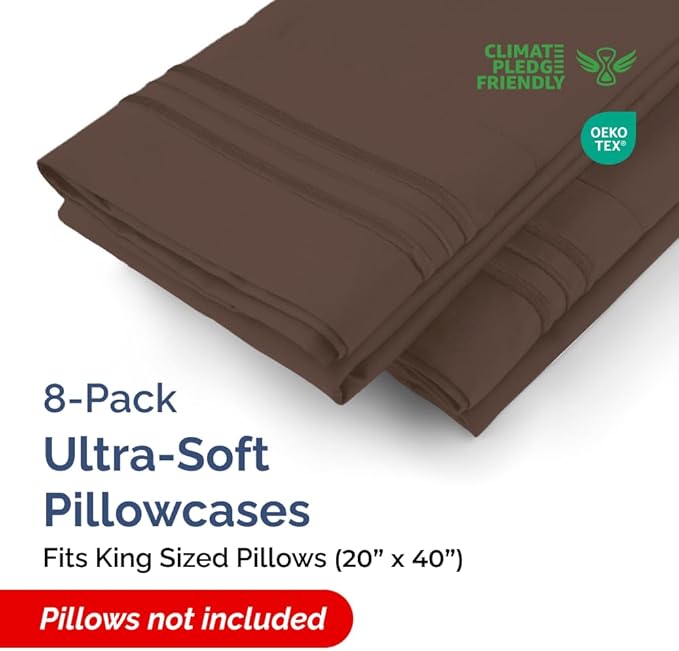 King Pillow Cases Set of 8 - Image 2
