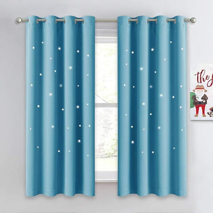 NICETOWN Twinkle Star Curtains for Baby by NICETOWN