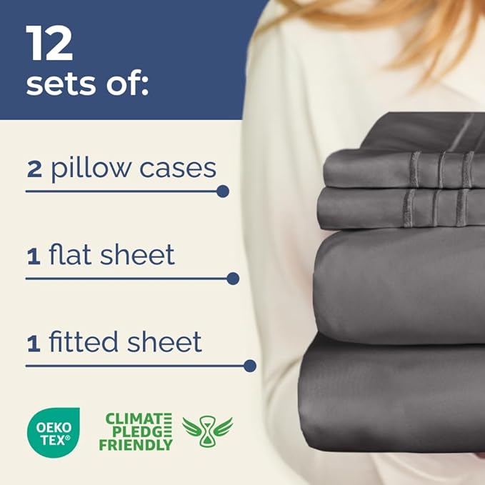 Olympic Queen Sheet Set 66x80 - Image 2