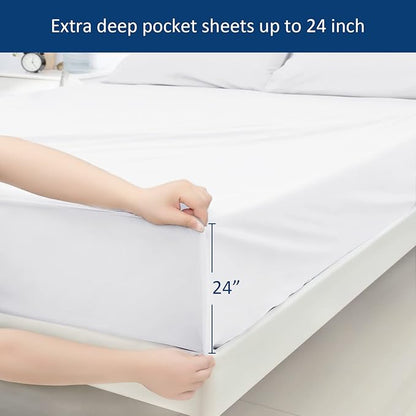 Moonsea Full Size Air Mattress Sheet Set - Image 4