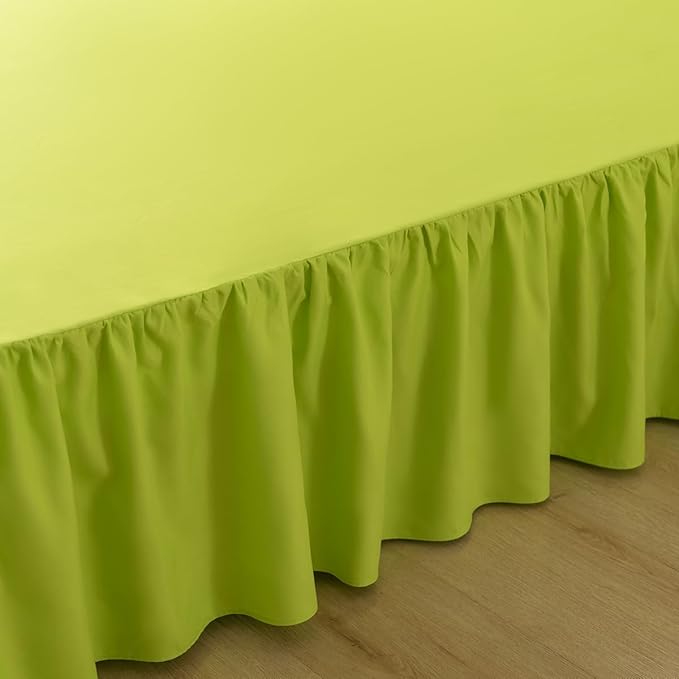 Bed Skirt Queen Size Ruffled Bed Skirt - Image 5