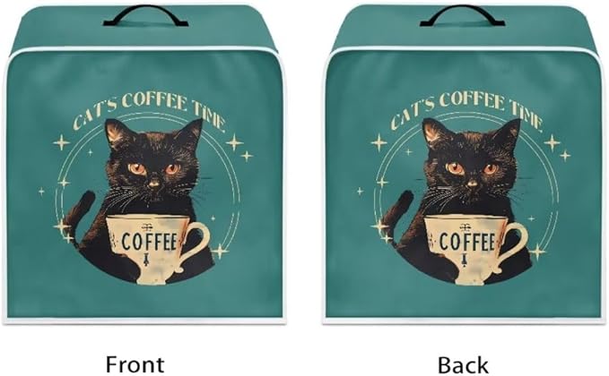 Mumeson Cat Coffee Cup Coffee Maker Cover, Stain Dust Resistant Supplies Home - Image 2
