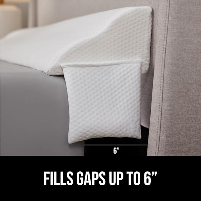 GORILLA GRIP Patent Pending Bed Wedge Pillow Headboard Gap Filler, US Designed - Image 3