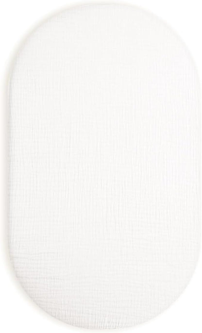 Bassinet Sheet for Baby Boy and Girl, Fitted Sheets for Rectangle, Hourglass by Meowcards