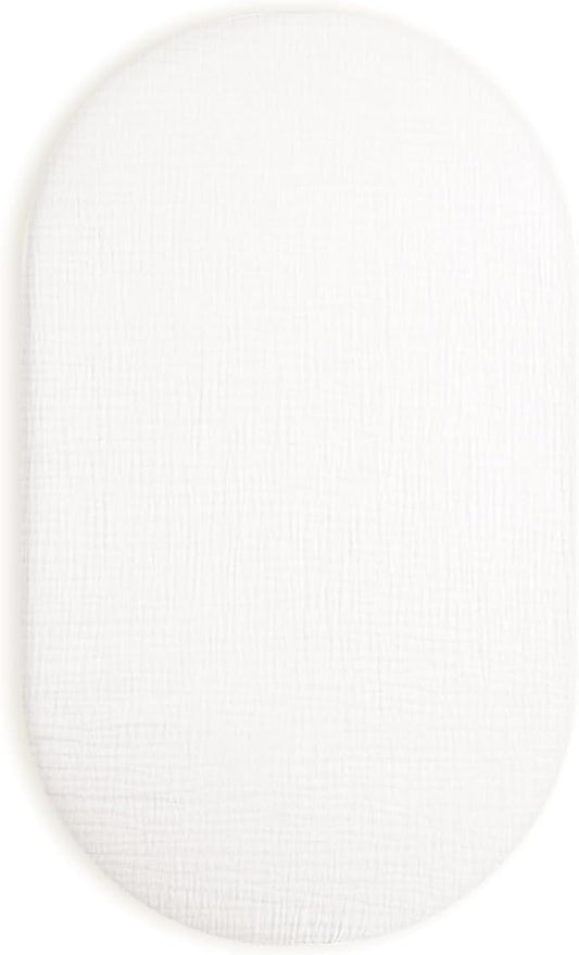Bassinet Sheet for Baby Boy and Girl, Fitted Sheets for Rectangle, Hourglass by Meowcards