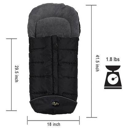 CozyMe Stroller Footmuff, Insulated Stroller Blanket Evelution, Water Repellent - Image 5