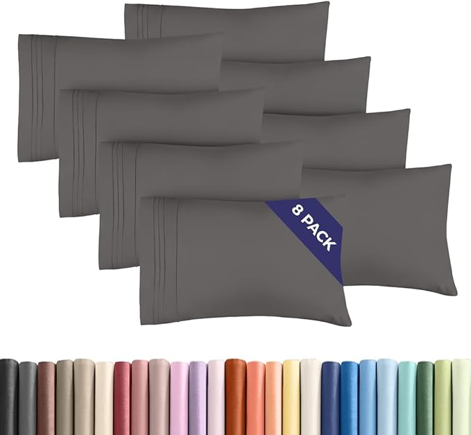 Queen Pillow Cases Set of 8 by CGKUnlimited