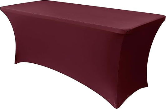Obstal Spandex Table Cover 4ft Fitted Tablecloth Rectangular by Obstal