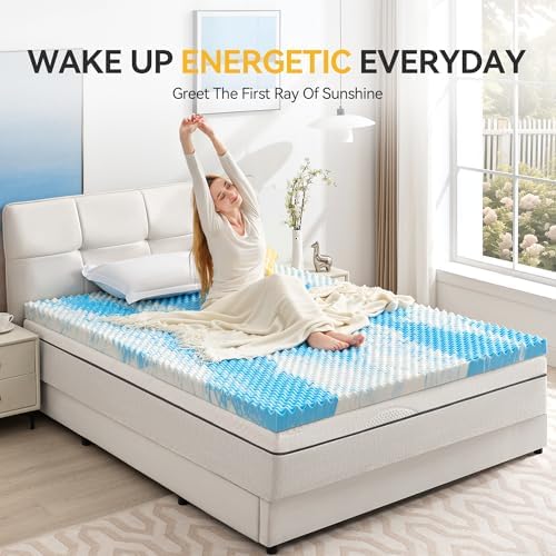 sinweek 2 inch egg crate memory foam mattress, package contents