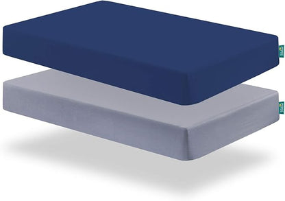 Crib Sheets and Waterproof Crib Mattress Protector 4 Pack Set, Waterproof Crib - Image 4
