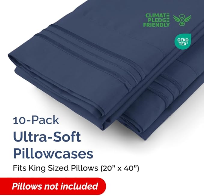 King Pillow Cases Set of 10 - Image 2