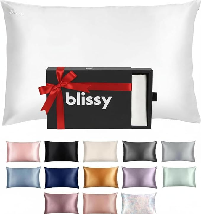 Blissy Silk Pillowcase by Blissy