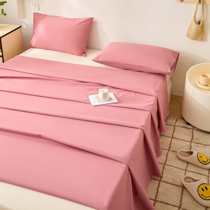 WenBags Lightweight Waterproof Flat Sheet 70 * 90 Inches Queen Size-Mattress - Image 4