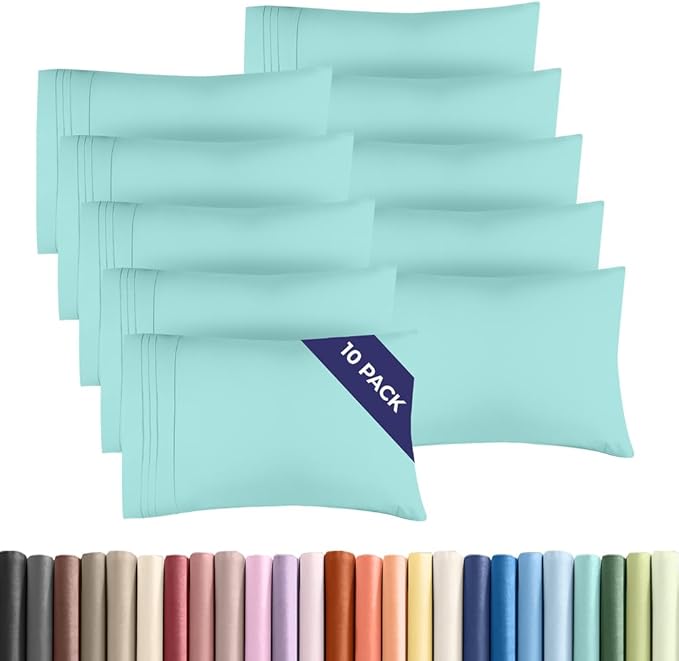 King Pillow Cases Set of 10 by CGKUnlimited