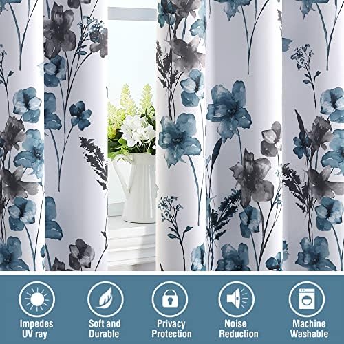 h.versailtex 100% blackout curtains 84 inch length 2 on a desk or shelf