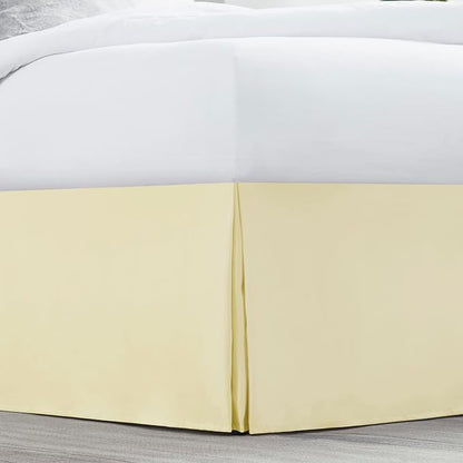 Nestl Vanilla Yellow Full XL Bed Skirt - Image 2