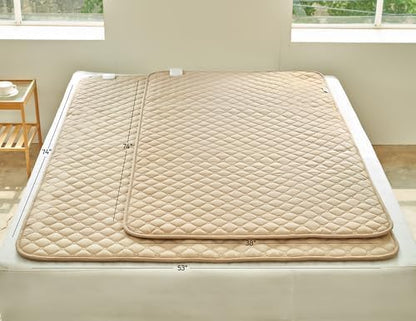 99% EMF Blocking Heated Mattress Pad Full/Double Size. 8 Heat Settings - Image 7