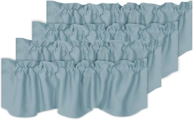 H.VERSAILTEX 4 Panels Blackout Curtain Valances by HVERSAILTEX