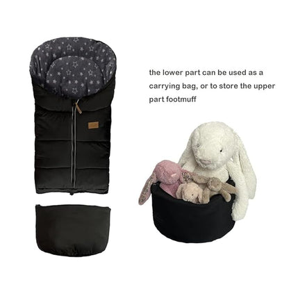 0-5T Length Ajustable Waterproof Stroller Winter Cover - Image 5
