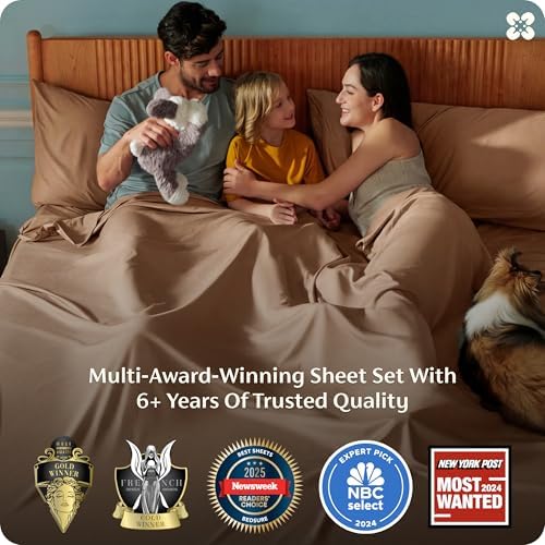 bedsure purewoven 100% rayon derived from bamboo, full, close-up detail