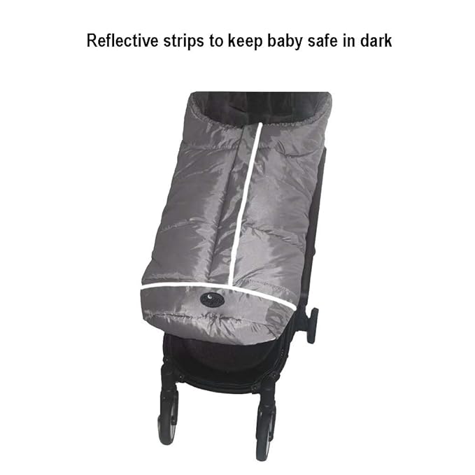 Stroller Blanket Evelution, Stroller Footmuff Winter Toddler Universal Stroller - Image 6