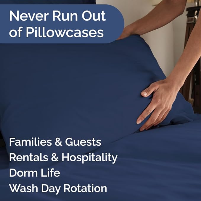 Queen Pillow Cases Set of 10 - Image 5
