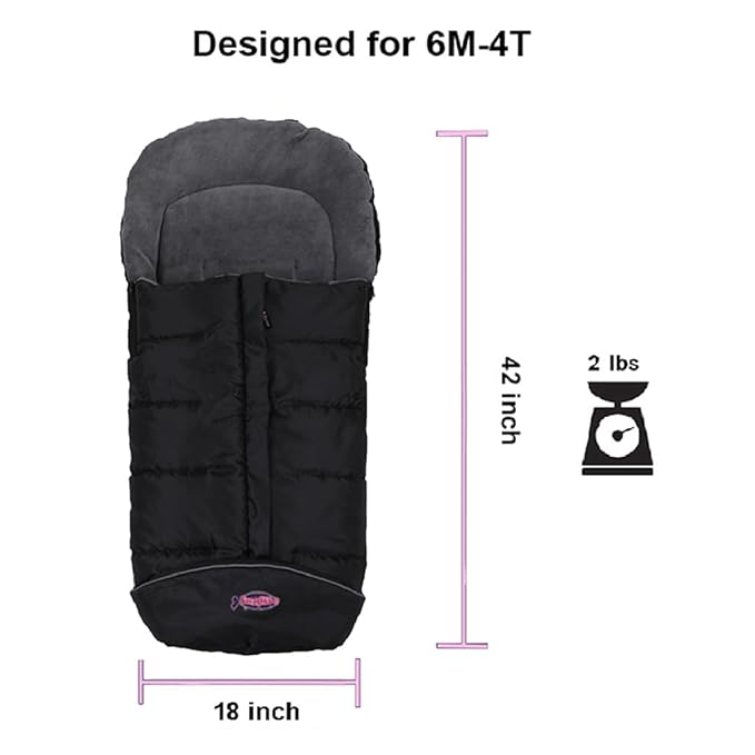 Anti-Kick Stroller Blanket, Toddler Stroller Universal Footmuff Cosy Toes Buggy - Image 8