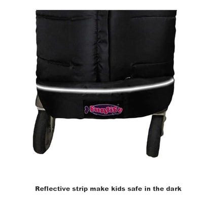 German Designed Universal Stroller Footmuff, 2 Way Zippers Style Easy - Image 5