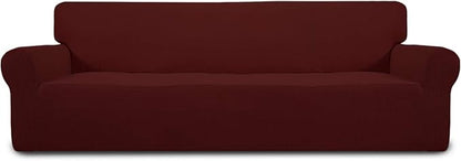 Easy-Going Stretch 4 Seater Sofa Slipcover 1-Piece Sofa Cover Furniture by Easy-Going