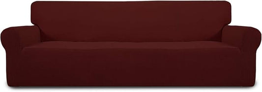 Easy-Going Stretch 4 Seater Sofa Slipcover 1-Piece Sofa Cover Furniture by Easy-Going