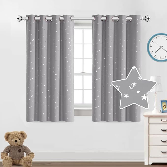 PrinceDeco Blackout Kids Curtains by PrinceDeco