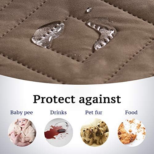 H.VERSAILTEX Reversible Sofa Slipcover Furniture Protector Water Resistant 2" - Image 3