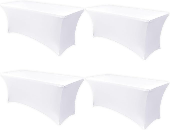 Obstal 8ft Stretch Spandex Table Cover by Obstal