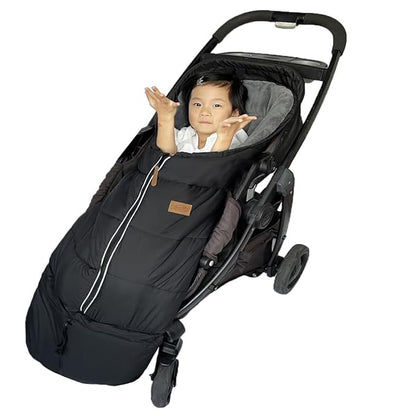 Length Ajustable Waterproof Stroller Winter Cover - Image 5