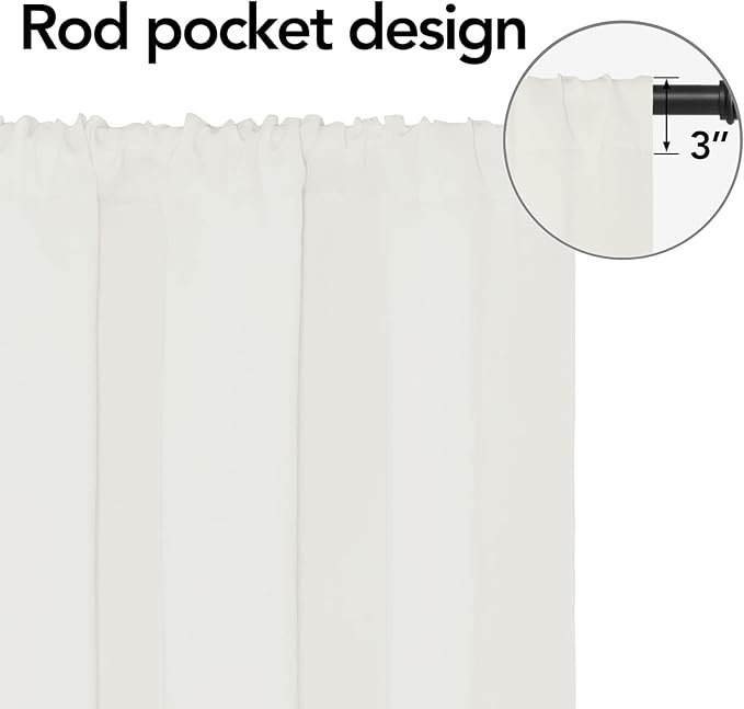 Easy-Going Rod Pocket Blackout Curtains - Image 2