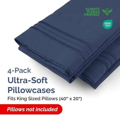 King Pillow Cases Set of 4 - Image 2