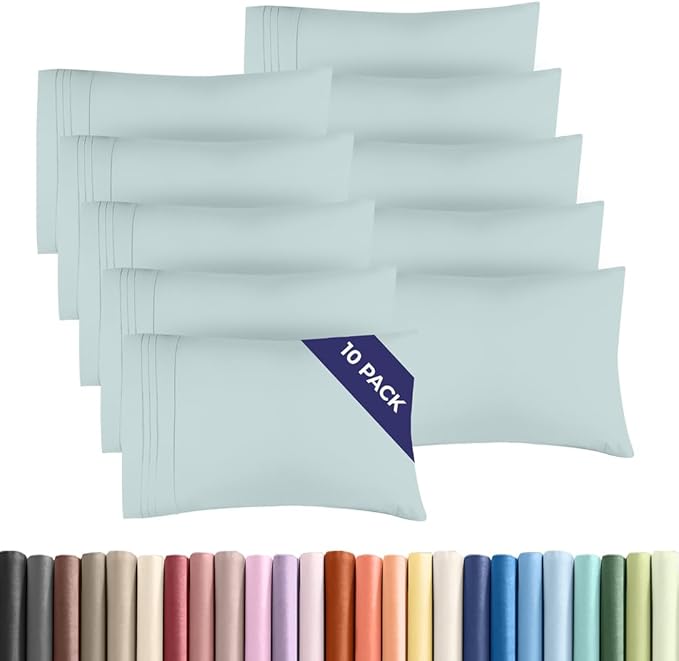Queen Pillow Cases Set of 10 by CGKUnlimited