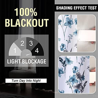h.versailtex 100% blackout curtains 84 inch length 2 shown in use