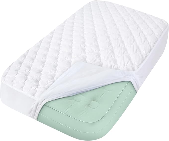 Toddler Travel Kids Air Mattress Protector Waterproof, Compatible - Image 2