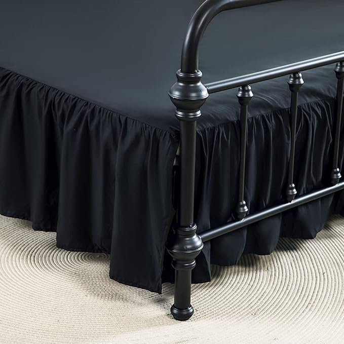 Bed Skirt Twin Size Ruffled Bed Skirt by xuandian