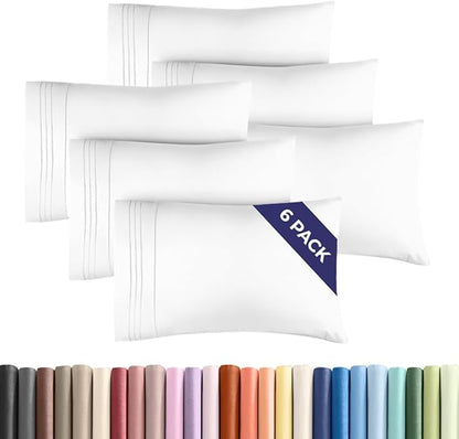 Queen Pillow Cases Set of 6 by CGKUnlimited