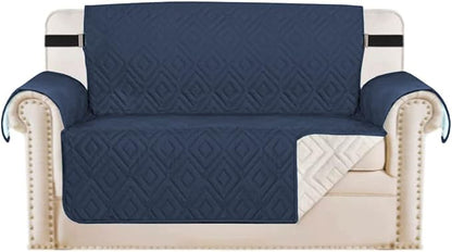 H.VERSAILTEX Reversible Loveseat Cover Furniture Protector Anti-Slip Water by HVERSAILTEX