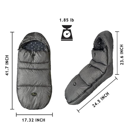 CozyMe Stroller Footmuff, Stroller Hooded Blanket - Image 4