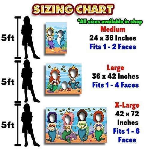 Pumpkin Patch Halloween Hole in Face Photo Banner Backdrop