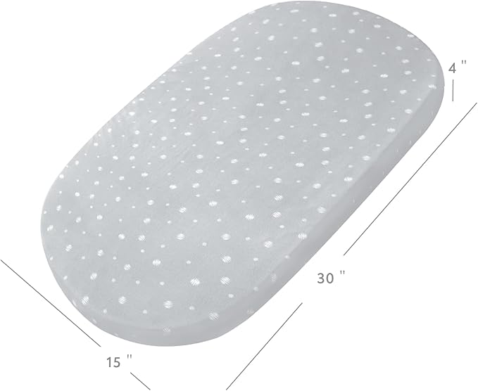 Baby Bassinet Sheets 15" x 30", Fit - Image 6