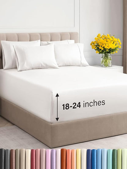 Extra Deep Queen Sheet Set by CGKUnlimited