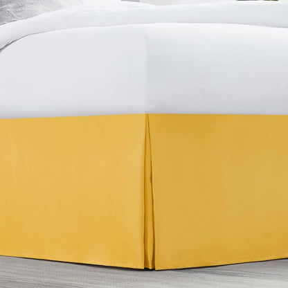 Nestl Yellow Full Bed Skirt - Image 2