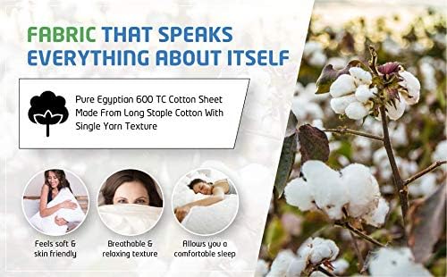 Luxury Full Sleeper Sofa Bed Sheet Set, I100% Egyptian Cotton, 600 Thread Count - Image 2