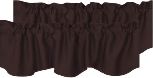 H.VERSAILTEX 2 Panels Blackout Curtain Valances by HVERSAILTEX
